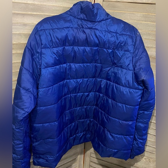 NORDSTROM brand Rich Royal Blue Puffer jacket. Size XL Lightweight Cozy warm - Picture 3 of 6